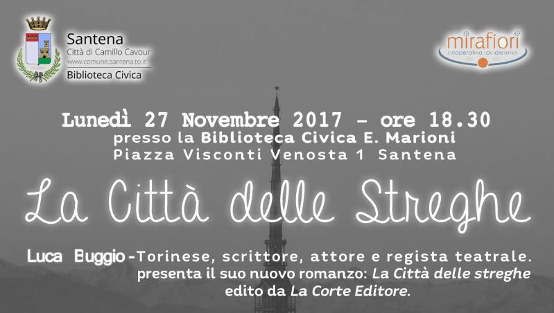 Eventi: presentazione alla biblioteca di Santena