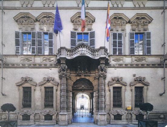 il Palazzo Beggiamo (oggi Lascaris) di Torino